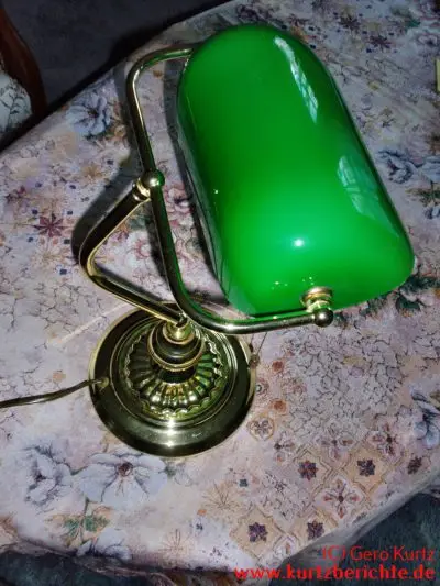 Erfahrungsbericht  Bankers Lamp, Bankenlampe