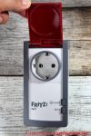 Smarte Steckdose FRITZ!DECT 210 - geöffnete Abdeckung