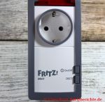 Smarte Steckdose FRITZ!DECT 210 - Vorderansicht aus der Nähe