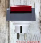 Smarte Steckdose FRITZ!DECT 210 - Stirnseite