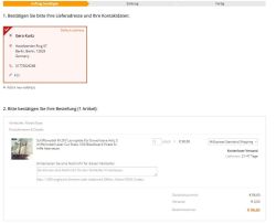 Auftrag bestätigen