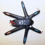 Arshiner MJX X600 Korpus Unterseite mit Anschlüssen