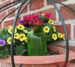 Gießwasserreserve Bördy - im Blumentopf