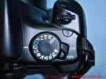 Canon EOS 1100D - Ein-Ausschalter und Programmwählrad