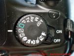 Canon EOS 1100D - Programmrädchen
