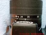 Canon EOS 1100D - einstellen der Brennweite