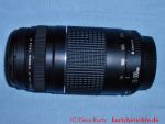 Canon EOS 1100D - Objektiv EF-75-300mm eingezogen