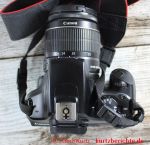 Canon EOS 1100D - Kamera von oben