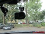 Dashcam Kenwood DRV-410 Full-HD Halterung an der Windschutzscheibe