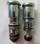 Brause Umschalter &nbsp;Ideal Standard A961166AA - vergleich alter und neuer Brauseumschalter