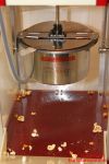 Emerio Popcornmaschine nach dem Poppen