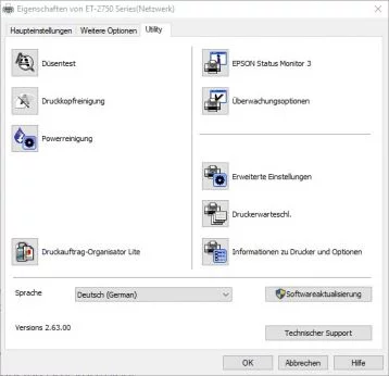 Powerreinigung unter Windows