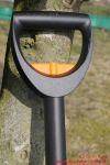 Fiskars_Teleskopspaten D-Griff aus Plastik mit Drehverschluss