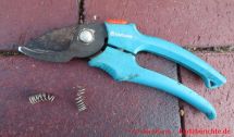 Gardena Druckfeder 5379-20 - Gartenschere mit zerbrochener Feder