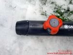 Schneeschieber Gardena KST40 23 Stiel mit Kombianschluss zum Fest- und Losedrehen