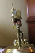 Haller Drehpendeluhr 25 821-080 Seitenansicht