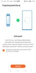 Huawei Health - Kopplungsbestätigung