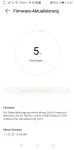 Huawei Health - Firmwareaktualisierung 5 Prozent