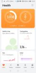 Huawei Health App - Übersicht 