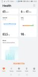 Huawei Health App - weitere Gesundheitswerte
