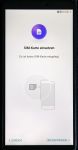 Honor 9 Lite Smartphone - Aufforderung SIM Karte einsetzen