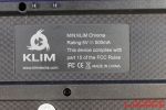 KLIM Chroma Tastatur - Typenschild auf der Rückseite