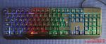KLIM Chroma Tastatur mit eingeschalteter Hintergrundbeleuchtung