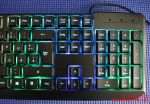 KLIM Chroma Tastatur - Hintergrundbeleuchtung des rechten Tastaturbereiches