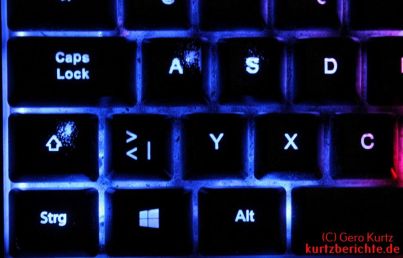 Tastatur KLIM Chroma 32 - Teil der Tastatur