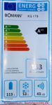 Kühlschrank Bomann KG 179 - Energielabel