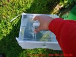 Adsorptionstrockner (Luftentfeuchter) Trotec TTR 55S - Wassertank bei der Entleerung