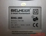Luftreiniger Bielmeier Typenschild