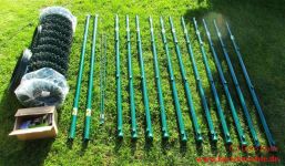 Maschendrahtzaun von GAH Alberts 14 Zaunpfähle