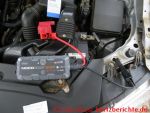 NOCO Boost Sport GB20 500A 12V UltraSafe Starthilfe - Korrekt angeschlossene Starthilfekabel