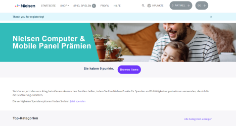 Fertige Nielsen Prämien Anmeldung