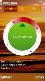 Handy Nokia 5320 - Zielankunft
