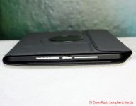 OYEEICE iPad Hülle - zusammengeklappte Hülle mit iPad und Tastatur Unterseite