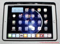 OYEEICE iPad Hülle - abgenommenes Case mit eingelgtem iPad von der Vorderseite