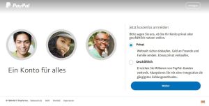 PayPal Anmeldung 3