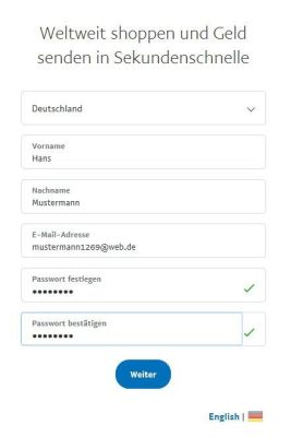 PayPal Anmeldung 4