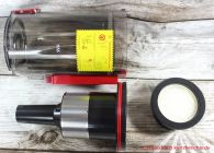 Powerffy Knight 11  Akku Staubsauger - demontierter Staubbehälter