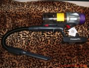 Powerffy Knight 11  Akku Staubsauger - mit flexibler Schlauchverlängerung und Fugendüse