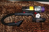 Powerffy Knight 11  Akku Staubsauger - mit flexibler Schlauchverlängerung und Pinseldüse