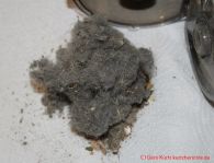 Powerffy Knight 11  Akku Staubsauger - Staub aus dem Staubbehälter