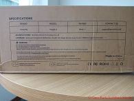 Powerffy Knight 11  Akku Staubsauger - Verpackung rechte Seite