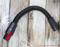 Powerffy Knight 11  Akku Staubsauger - biegsame und dehnbare Schlauchverlängerung