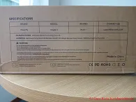 Powerffy Knight 11  Akku Staubsauger - Verpackung rechte Seite