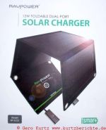 RAVPowe Sola  Ladegeraet Charger 014