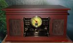 Retro Radio Plattenspieler Kassette Bluetooth - Ansicht von vorne