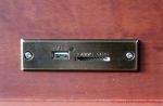 Retro Radio Plattenspieler Kassette Bluetooth - Anschlüsse für USB und Speicherkarten